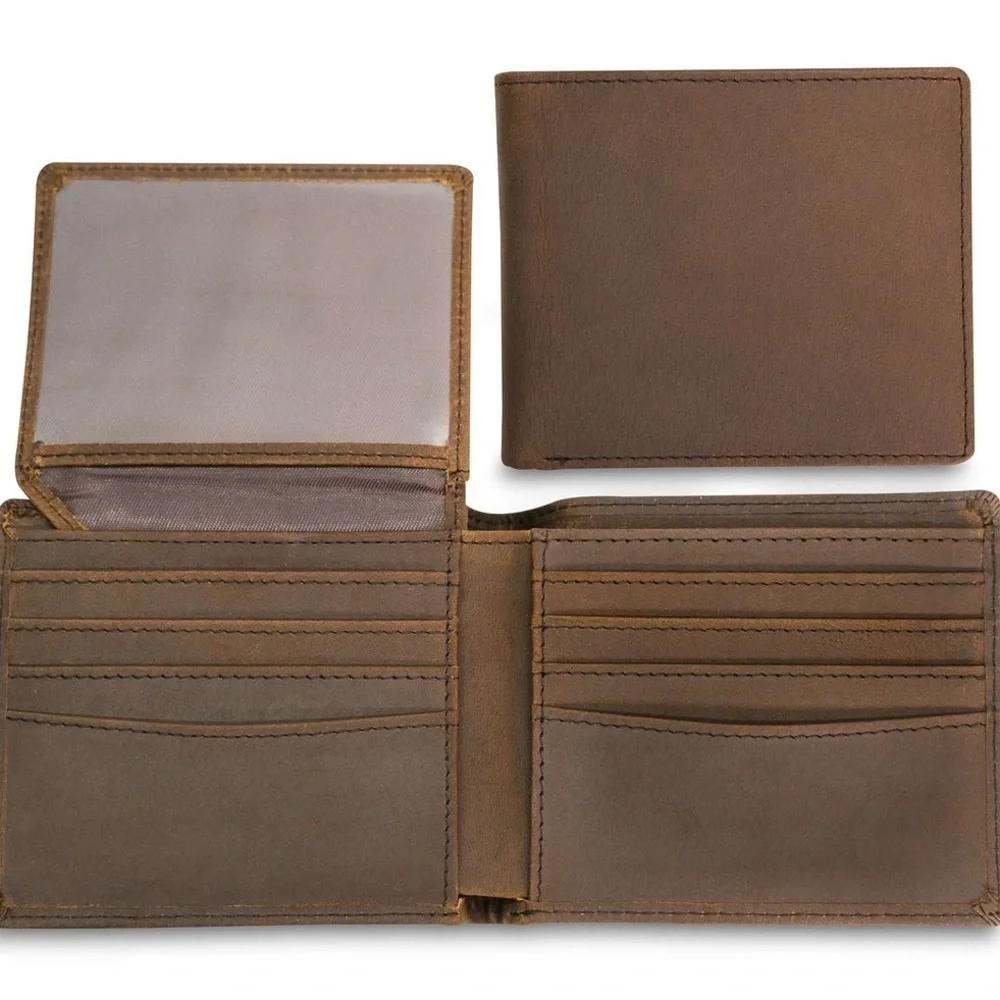 Stay Fine Brown Leather Wallet for Men
